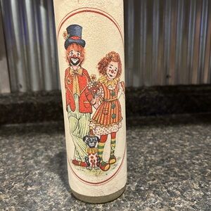 Craft Clown Sugar Frosted Vintage Candle